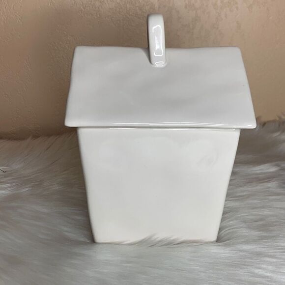 Rae Dunn BLESSED House Cookie Jar Canister - Picture 9 of 11